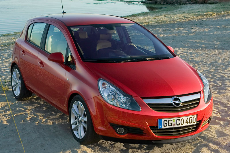 Opel Corsa 2010 matmenys