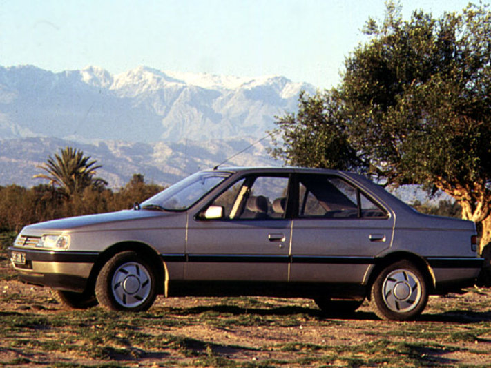 Peugeot 405 1987 matmenys