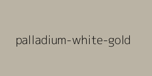 Lincoln Dažų spalva Palladium White Gold / Dažų kodas: GN