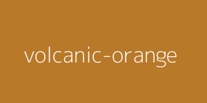 Mini Dažų spalva Volcanic Orange / Dažų kodas: B70