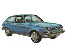 Pontiac 1000 1976 metų modelis